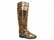 cizme de cauciuc animal print